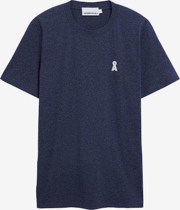 ARMEDANGELS T-Shirt ICONIC Å MAARKOS MLNG in Blau: Vorderseite