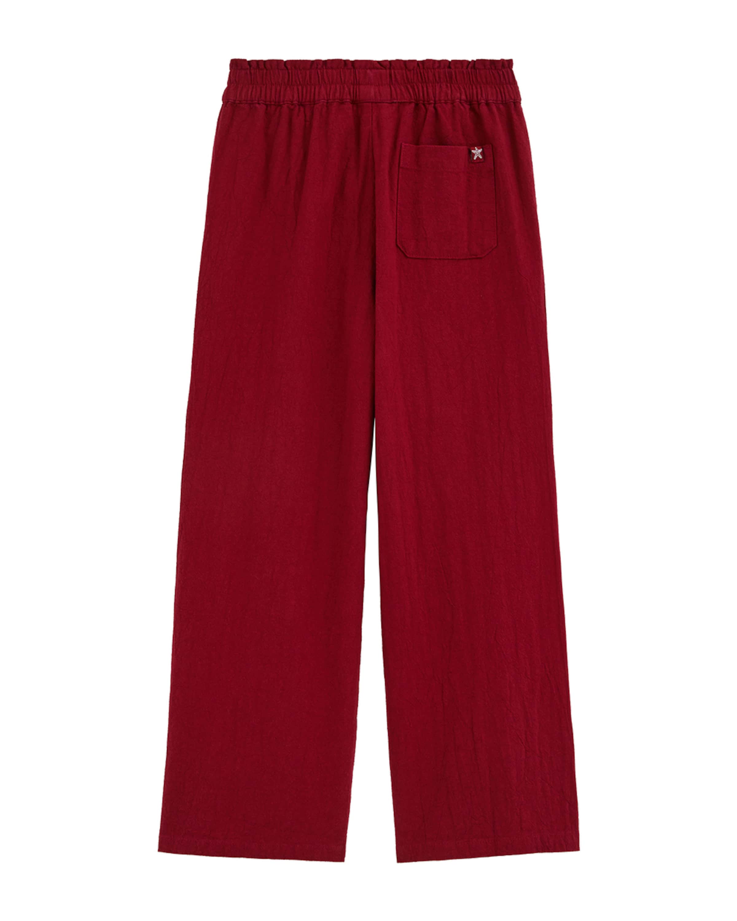 WE Fashion Bő szár Nadrág - piros