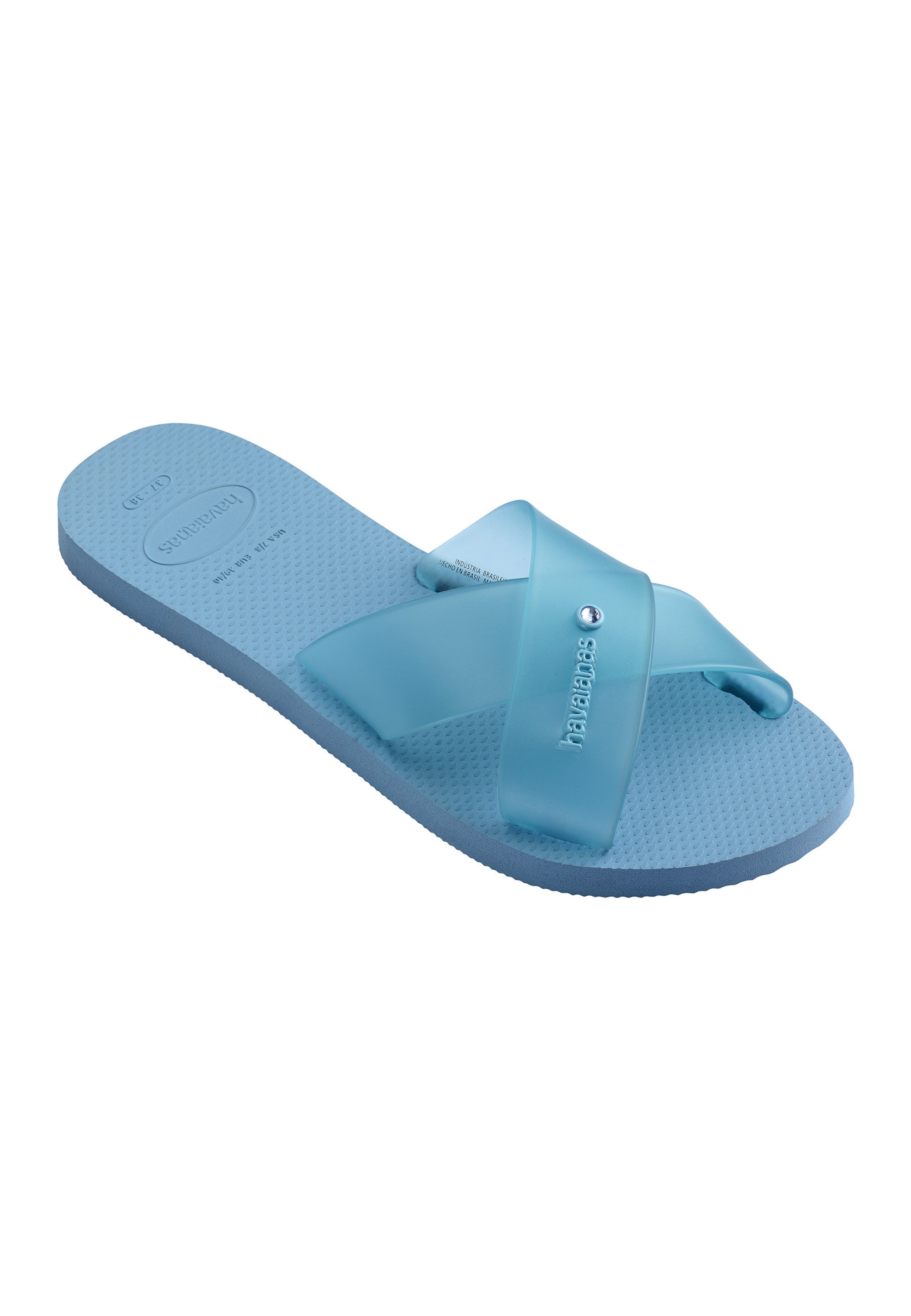 HAVAIANAS Mule 'Aqua Jelly' in Blue