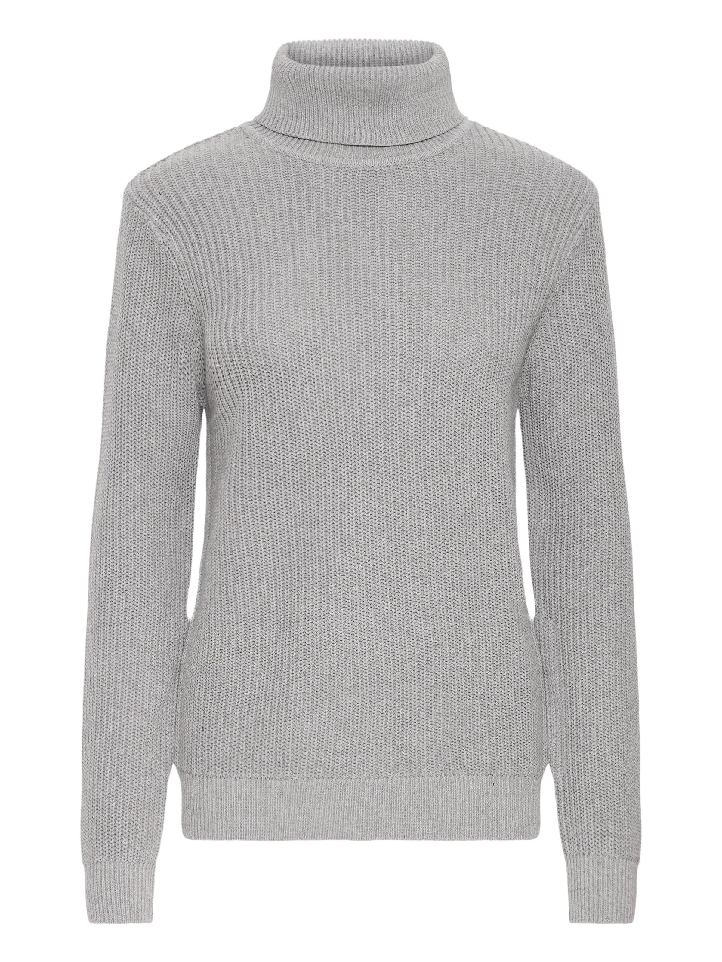 Oxmo Sweater ' OXKIMSE ' in Grey: front