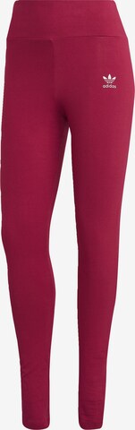 ADIDAS ORIGINALS Leggings 'Adicolor Essentials' in Rot: predná strana