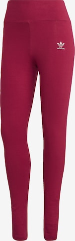 Leggings 'Adicolor Essentials' ADIDAS ORIGINALS en rouge : devant