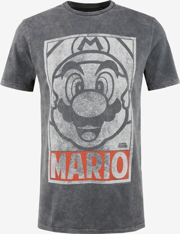 T-Shirt 'Super Mario' Recovered en gris : devant