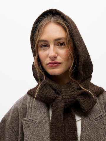 Bonnet OBJECT en marron : devant