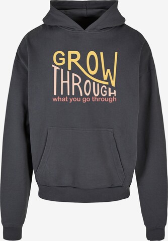 Sweat-shirt 'Spring - Grow Through 2' Merchcode en gris : devant