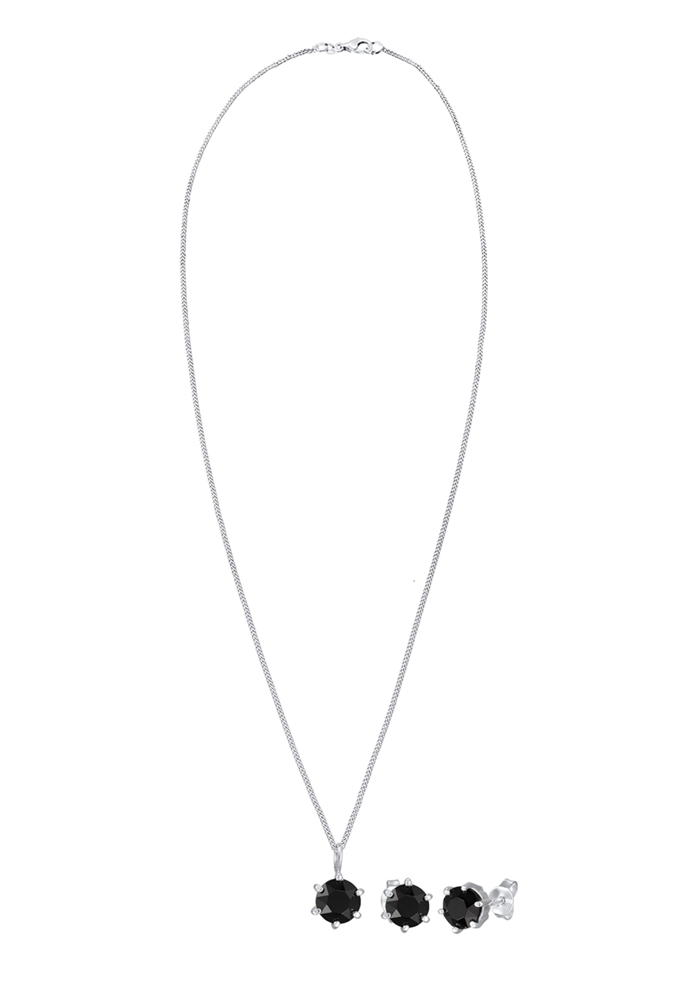 Parure de bijoux ELLI en argent : devant