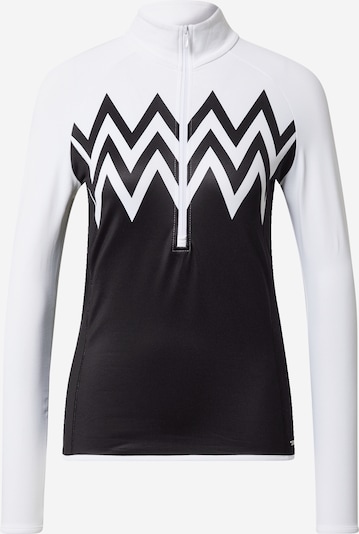 CMP Sport sweatshirt i svart / vit, Produktvy