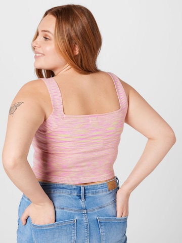Cotton On Curve Top in Pink