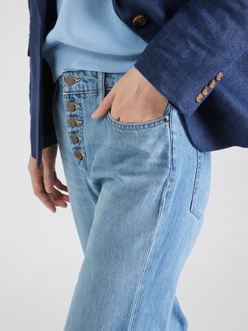 Lauren Ralph Lauren Rozkloszowany krój Jeansy w kolorze niebieski