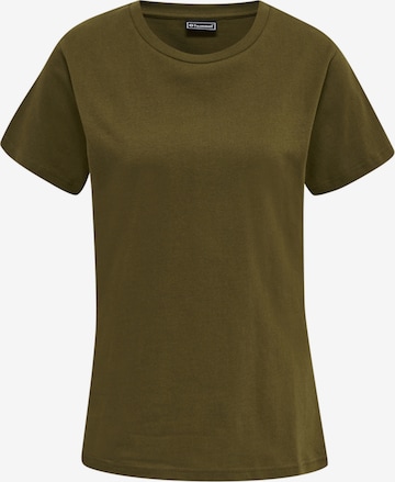 T-shirt Hummel en vert : devant