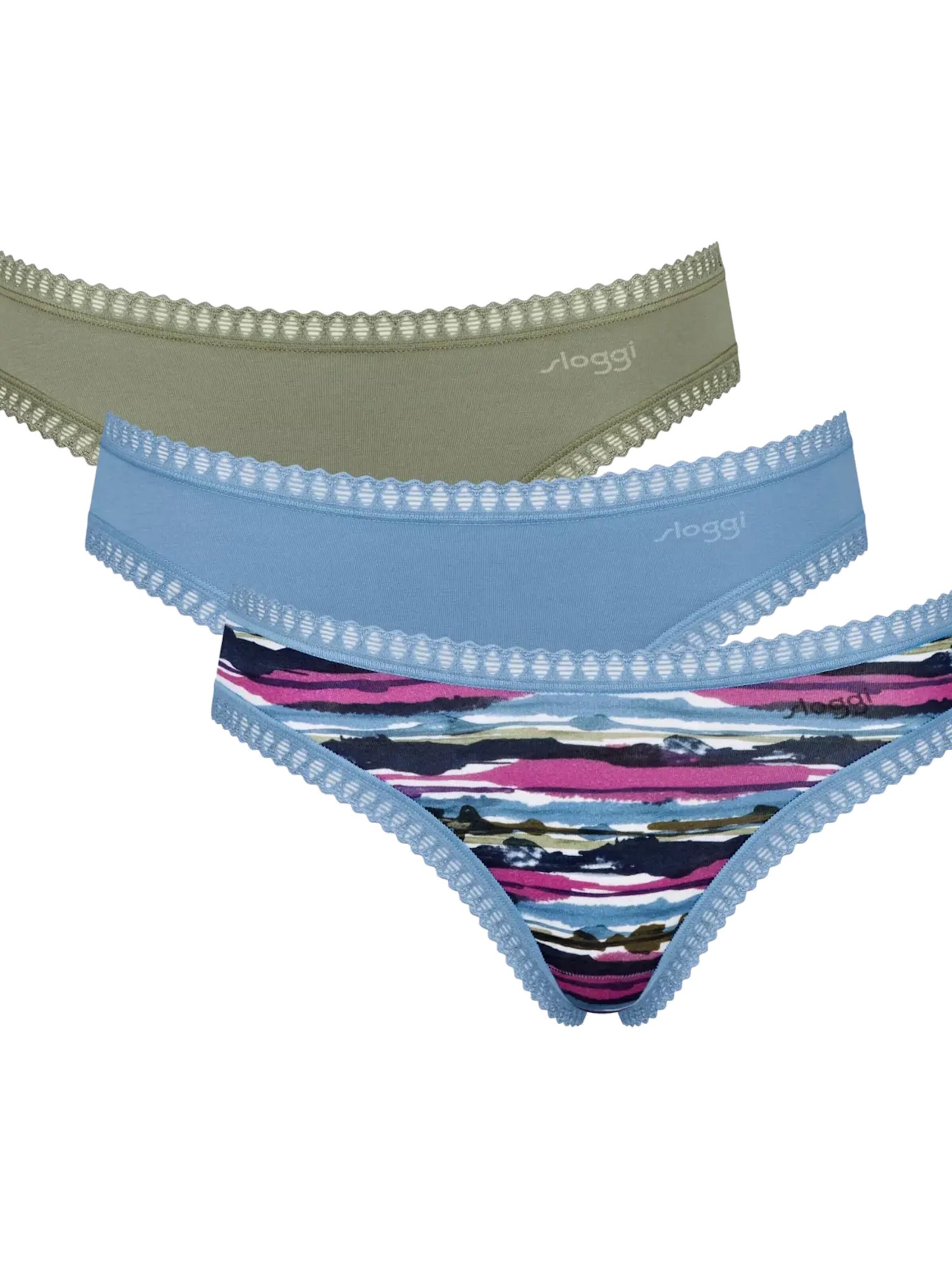Slip 'Go Crush' di SLOGGI in colori misti: frontale