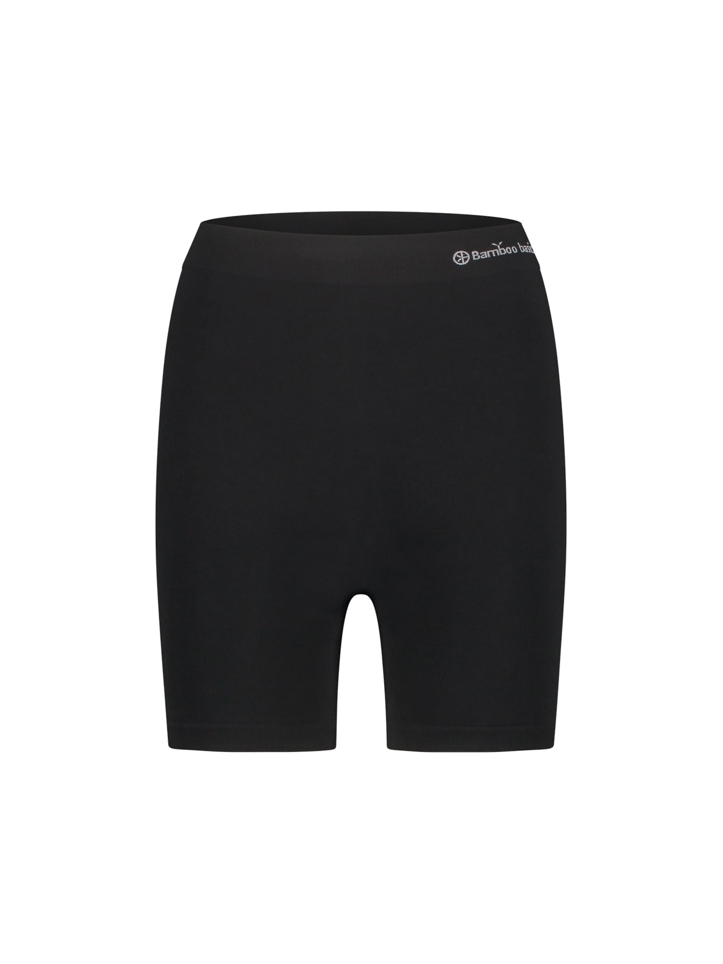 Bamboo basics Shaping pant 'Suze' in Black: front