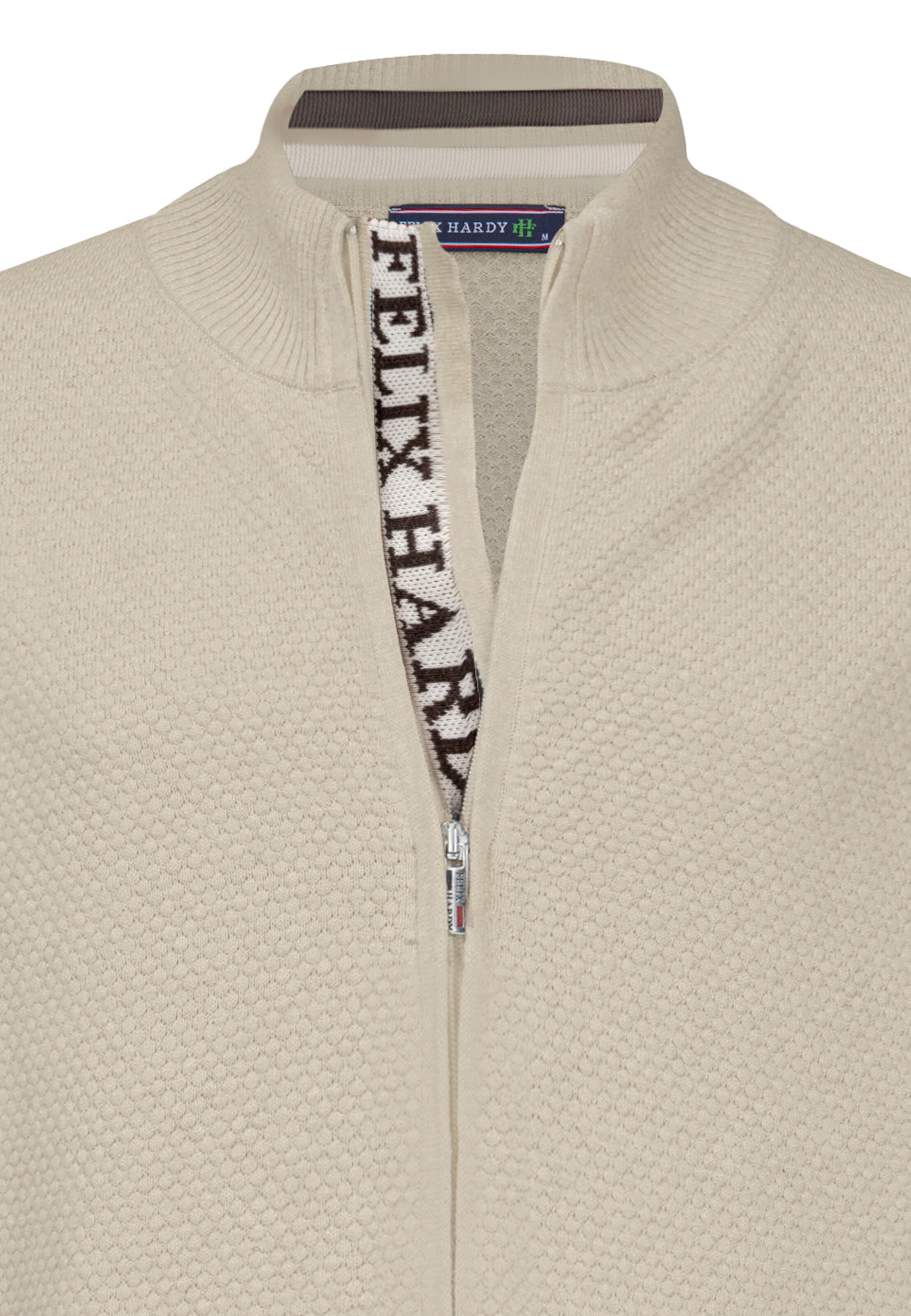 bēšs Felix Hardy Adīta jaka