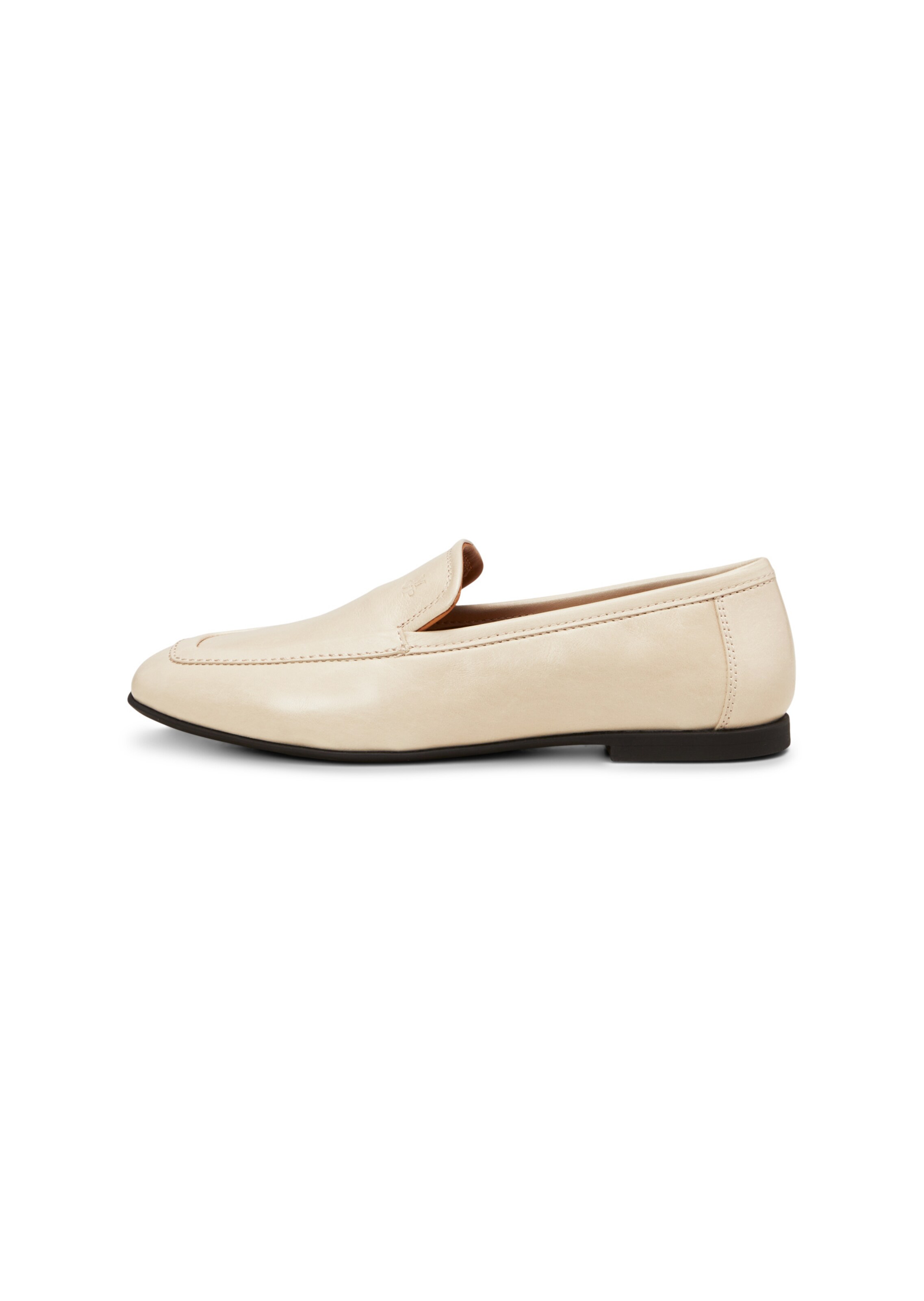 Chaussure basse Marc O'Polo en beige : devant
