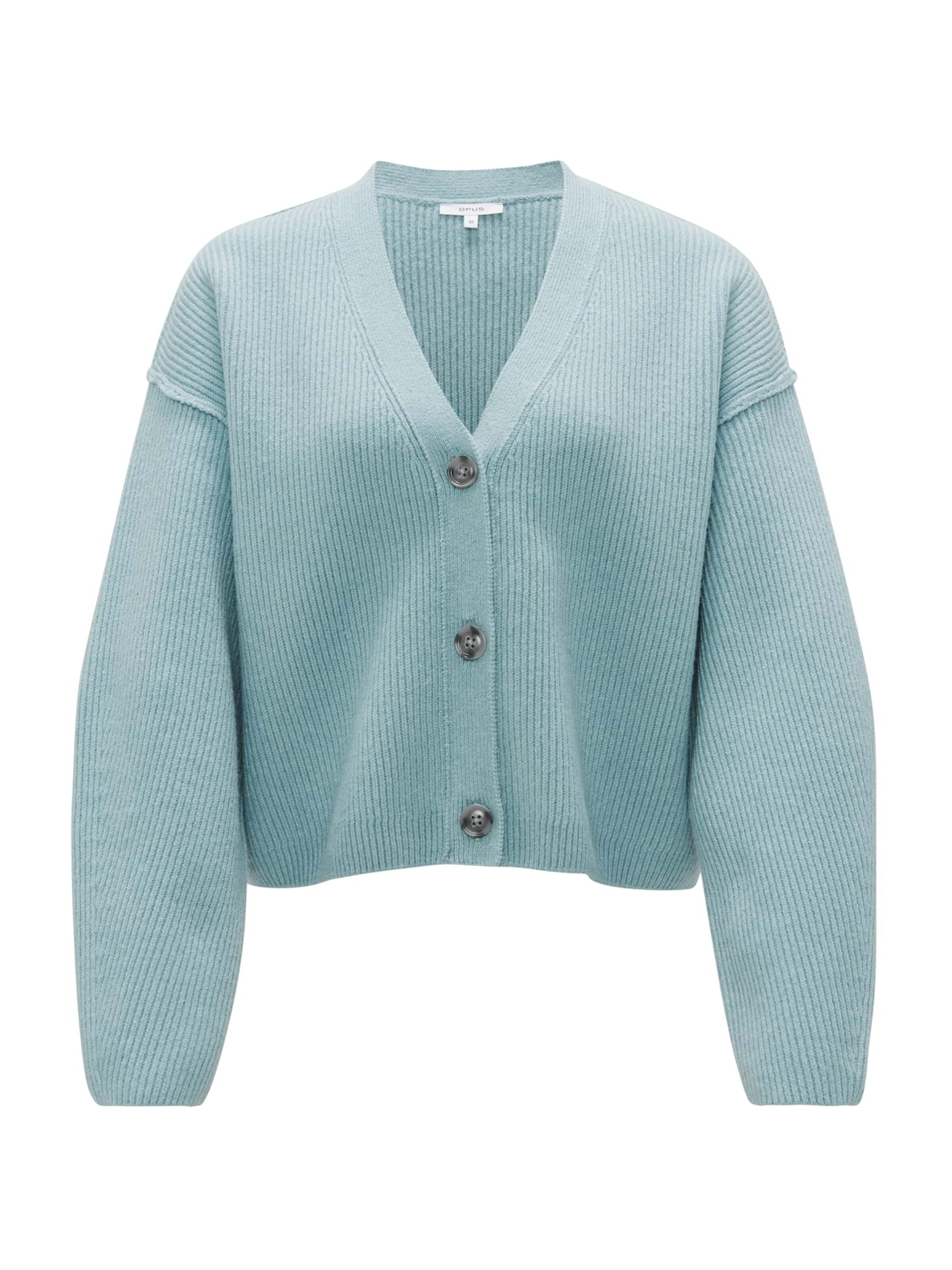 OPUS Kardigan 'Dautuma' w kolorze niebieski: przód