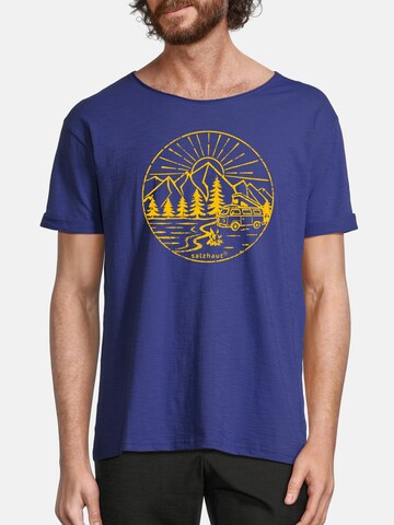 salzhaut Shirt 'Kimm - Camper' in Purple