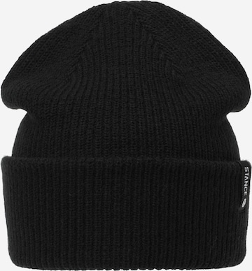 Stance Beanie in Black: front