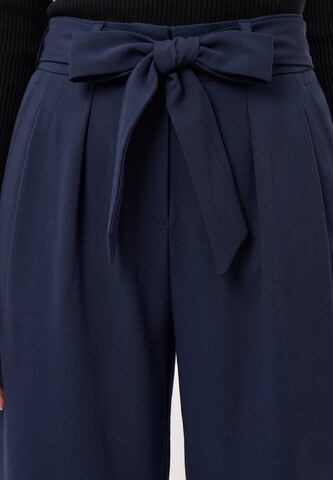 Anna Field Wide leg Παντελόνι πλισέ σε μπλε