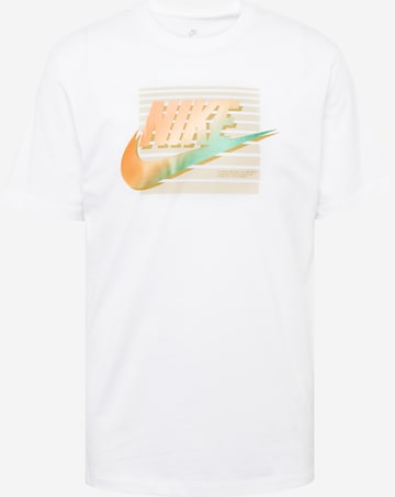 T-Shirt 'FUTURA' Nike Sportswear en blanc : devant