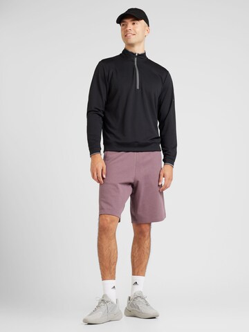 ADIDAS ORIGINALS Loose fit Pants 'ESS SHO' in Purple
