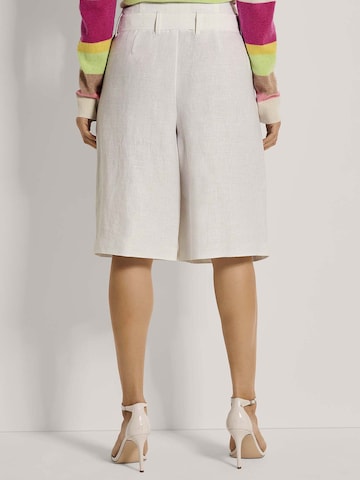 Loosefit Pantalon à pince MADELEINE en blanc