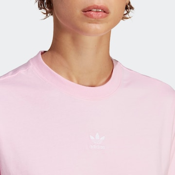 rožinė ADIDAS ORIGINALS Marškinėliai 'Adicolor Essentials'