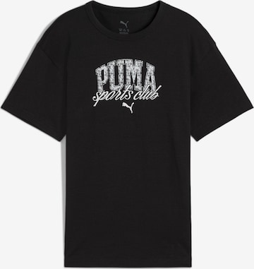 PUMA T-Shirt in Schwarz: Vorderseite