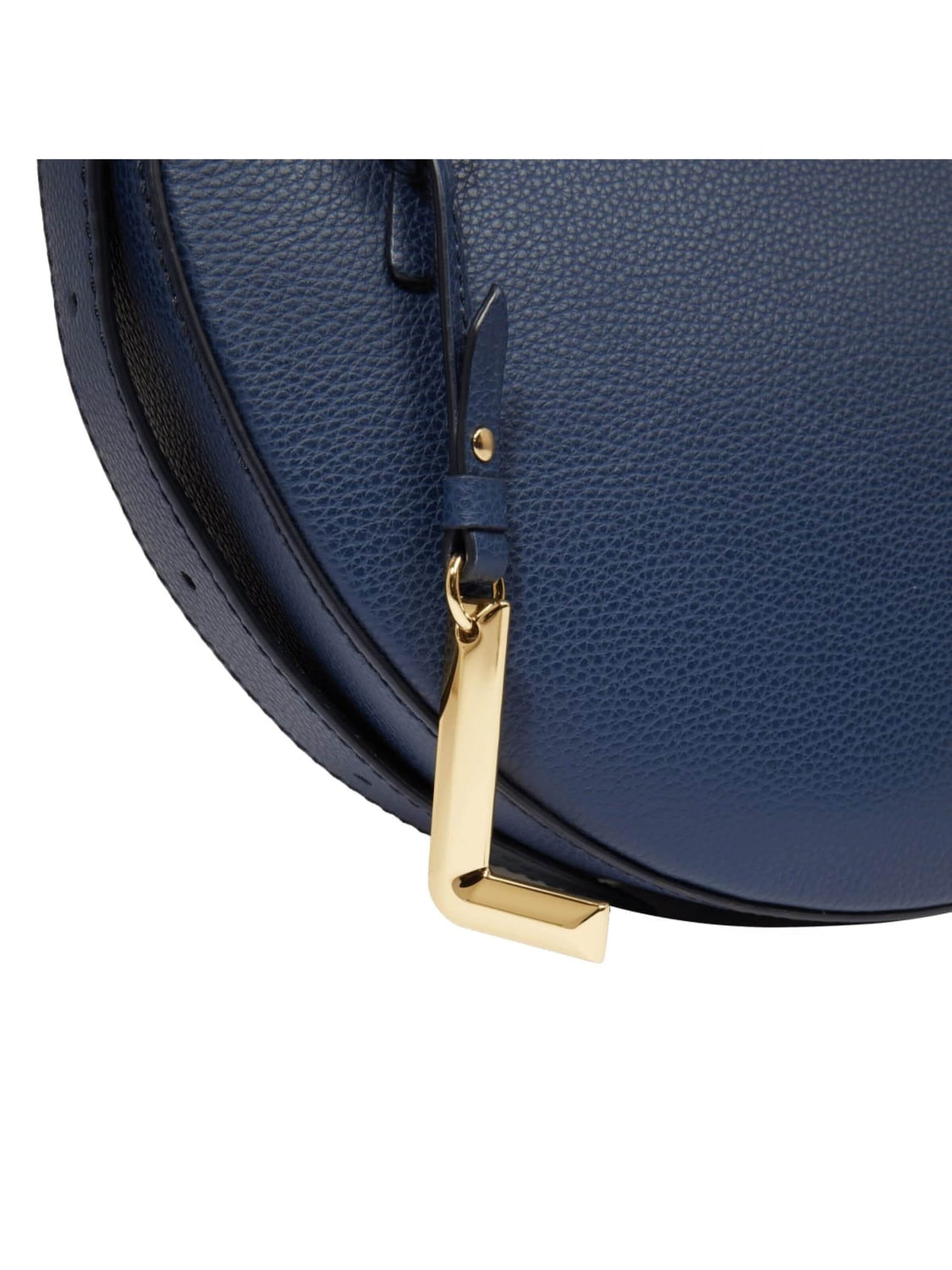 LancelRučna torbica 'Lancel Sac demi lune Faubourg Ultramarine Femme' - plava boja
