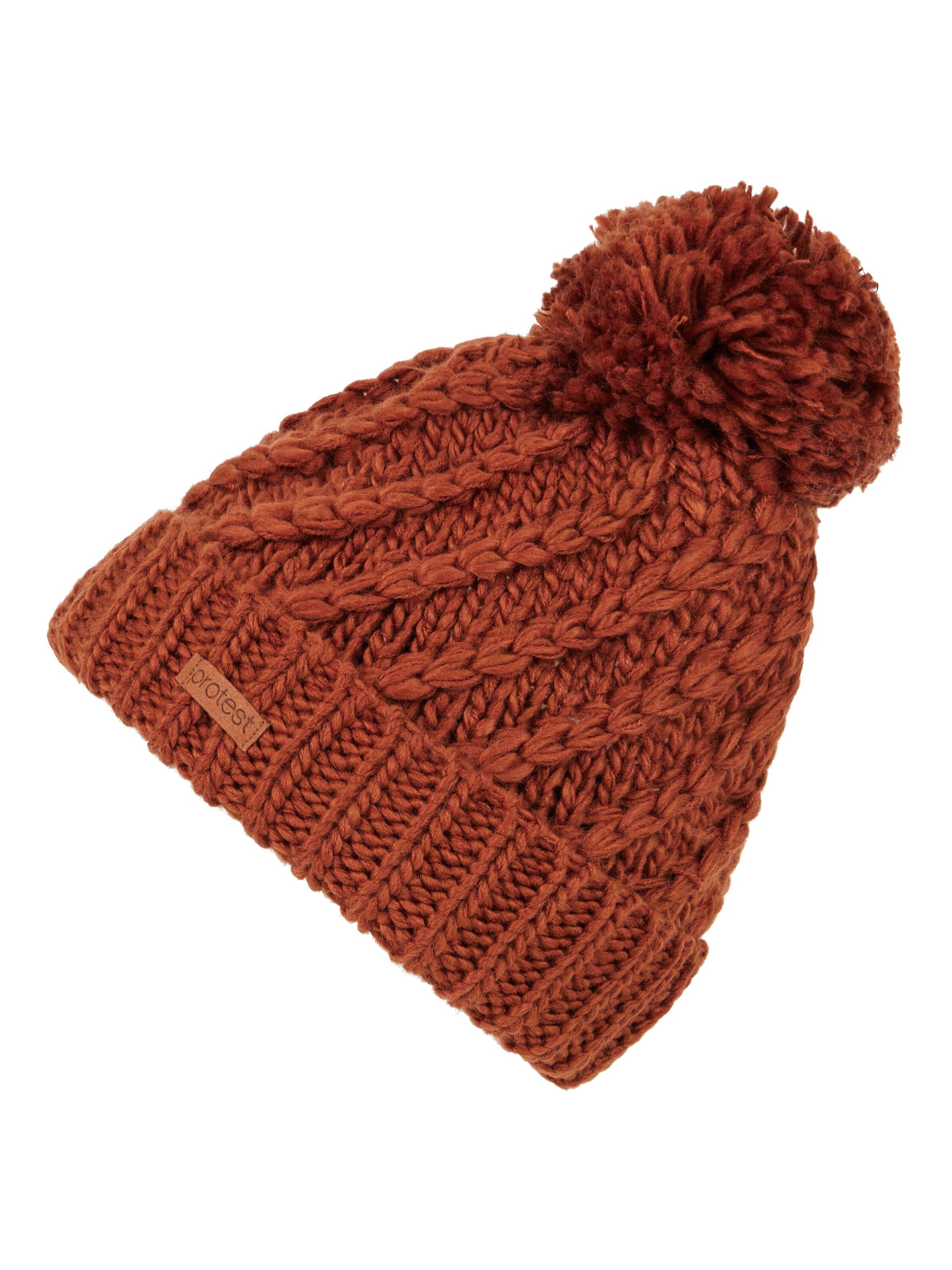 PROTEST Mütze 'PRTPAISLEY 23'‌‌‌ in rot, Produktansicht