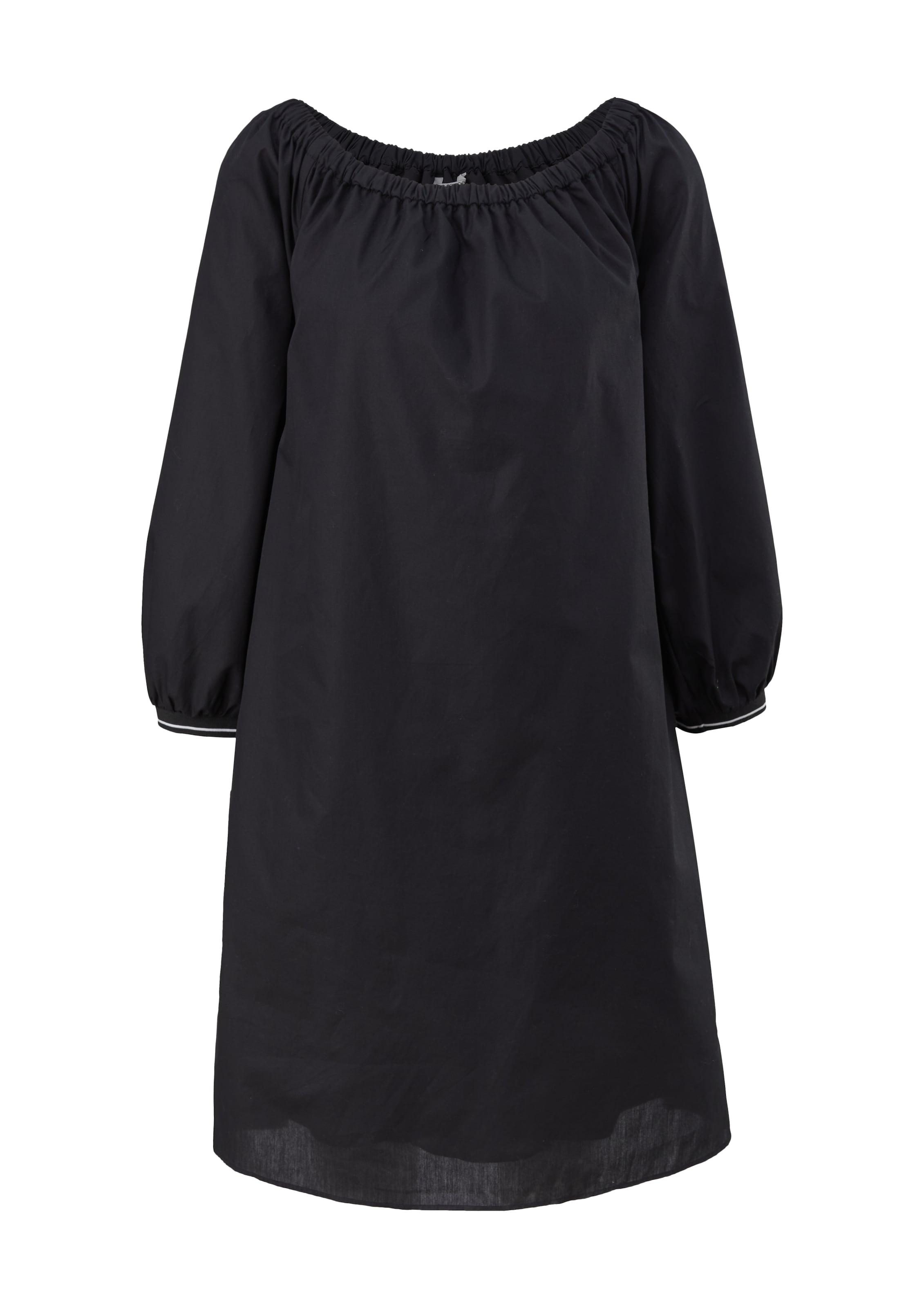 comma casual identity Sommerkleid in schwarz / weiß, Produktansicht