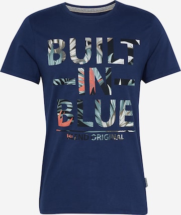 BLEND T-Shirt in Blau: predná strana