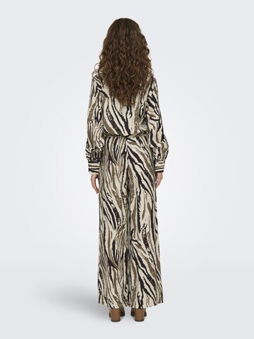 JDY Wide Leg Hose 'JDYTroya' in Beige