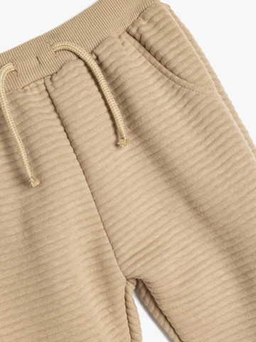 Koton Tapered Broek in Beige