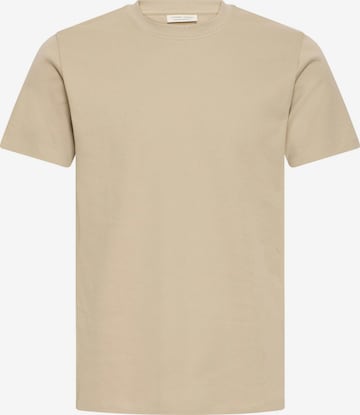 Casual Friday Rundhalsshirt ' CFNilo ' in Beige: Vorderseite