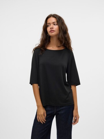 VERO MODA Shirt 'VMKanva' in Zwart: voorkant