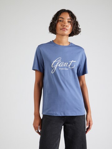 GANT T-Shirt in Blau: Vorderseite