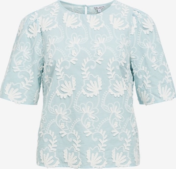 OBJECT Blus 'OBJMya' i blå: framsida