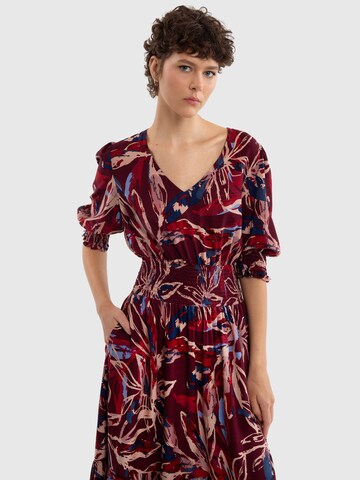 BIG STAR Zomerjurk 'SHERI' in Rood