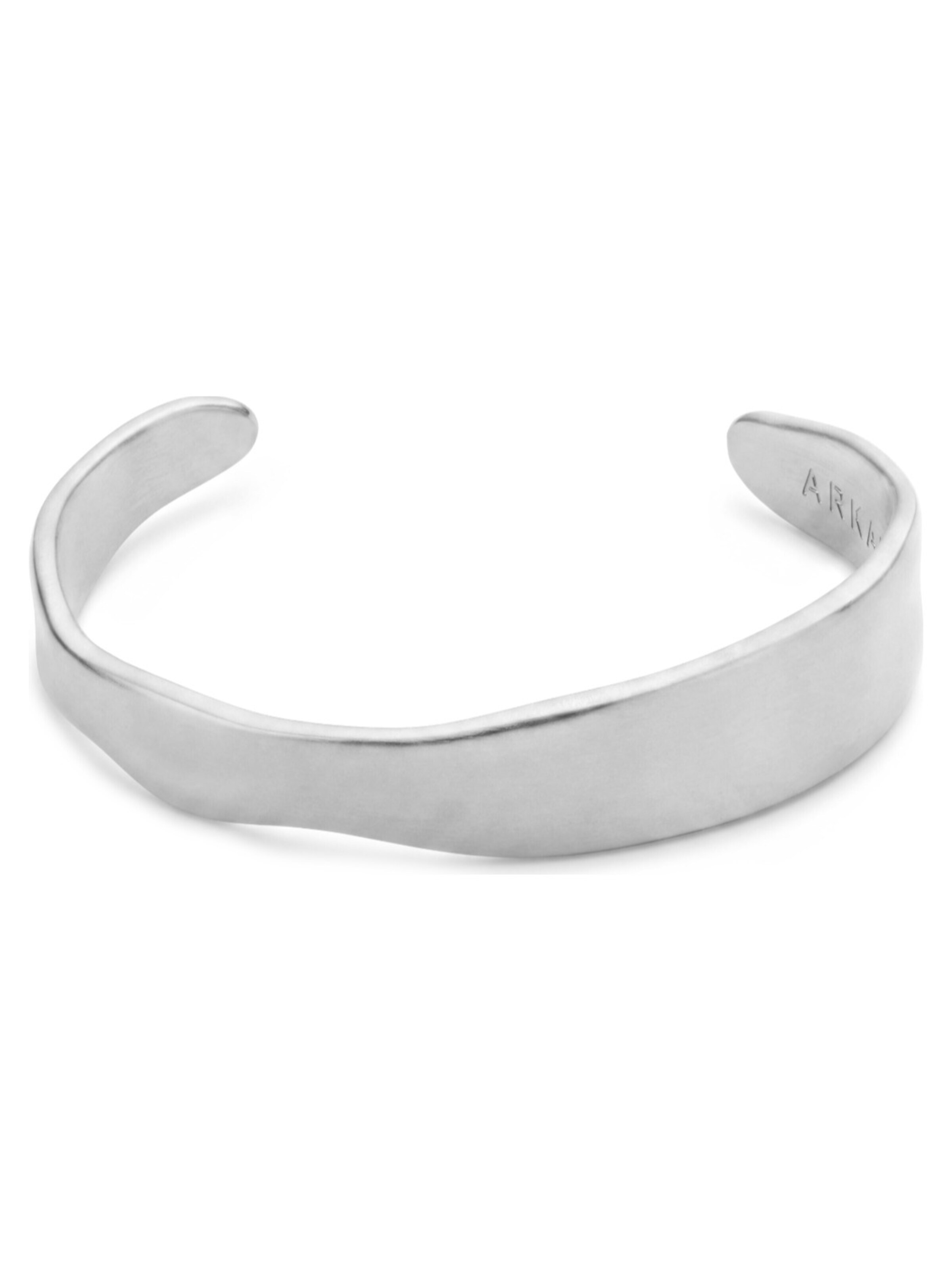 Arkai Armband 'Organic' in Zilver: voorkant