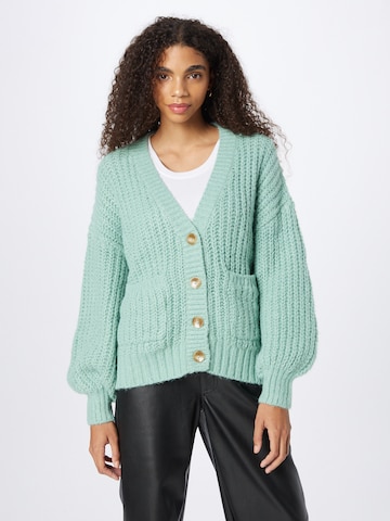 Pimkie Knit cardigan 'BASTIA' in Green: front