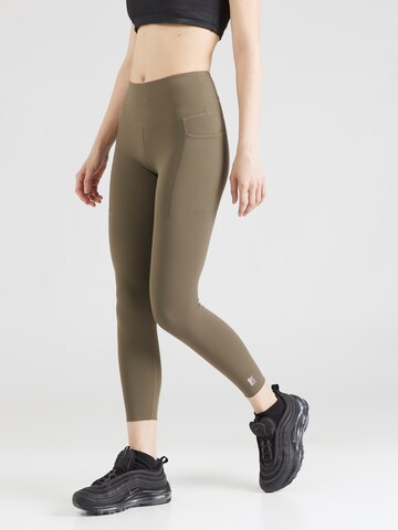 Skinny Pantalon de sport 'Recalibrate' P.E Nation en vert : devant