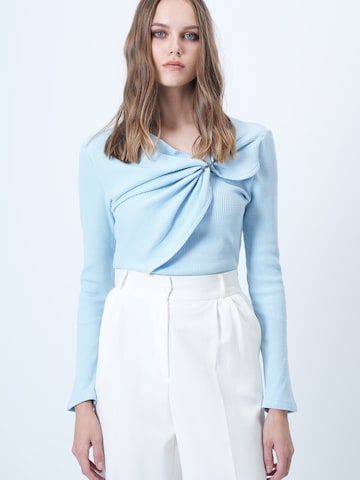 Chemisier Trend Alaçatı Stili en bleu : devant