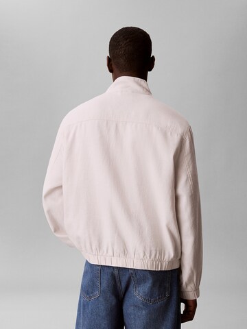 Veste mi-saison Calvin Klein Jeans en blanc