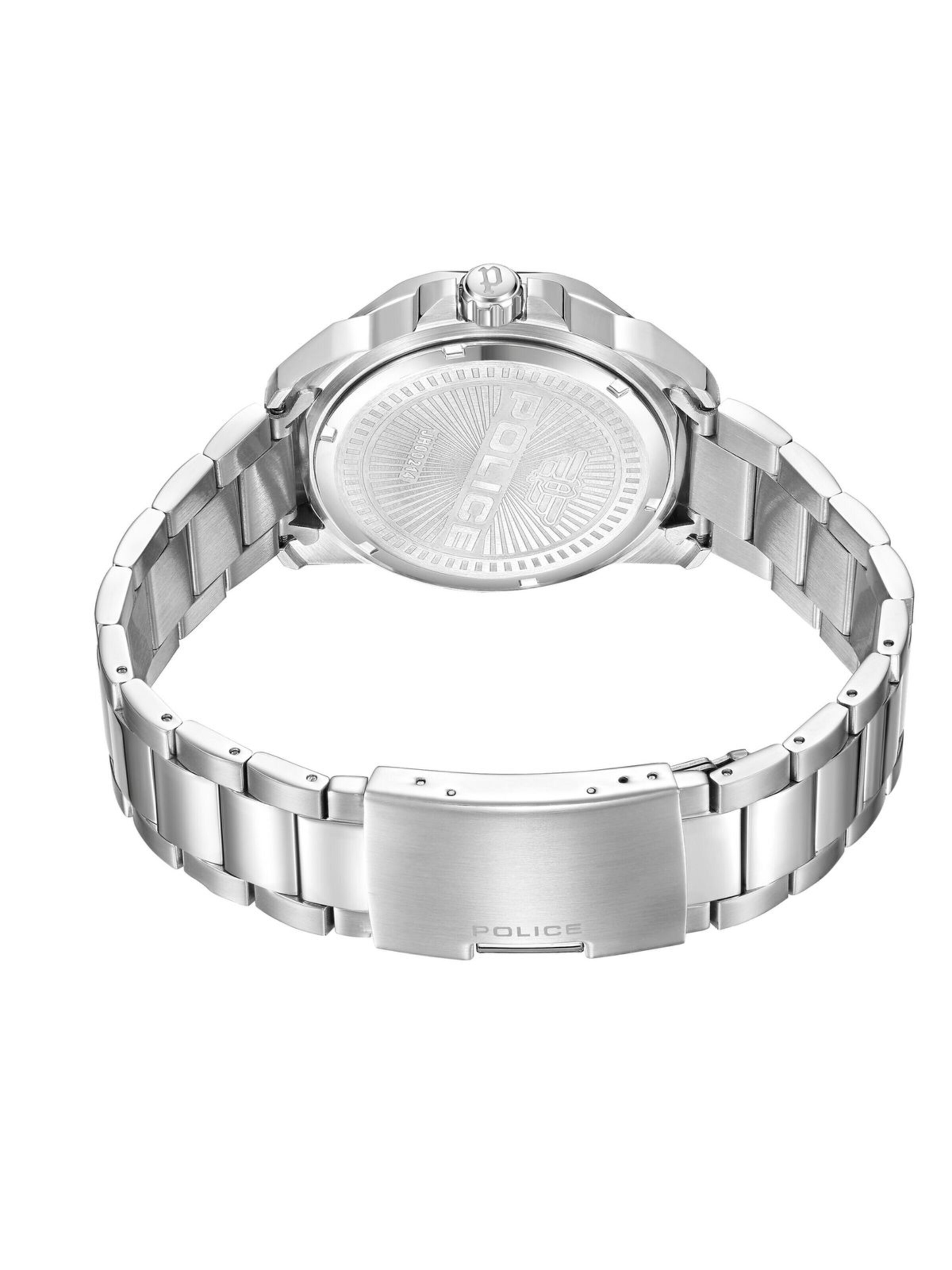POLICE Analog Watch 'Date watch Thornton' in Blue