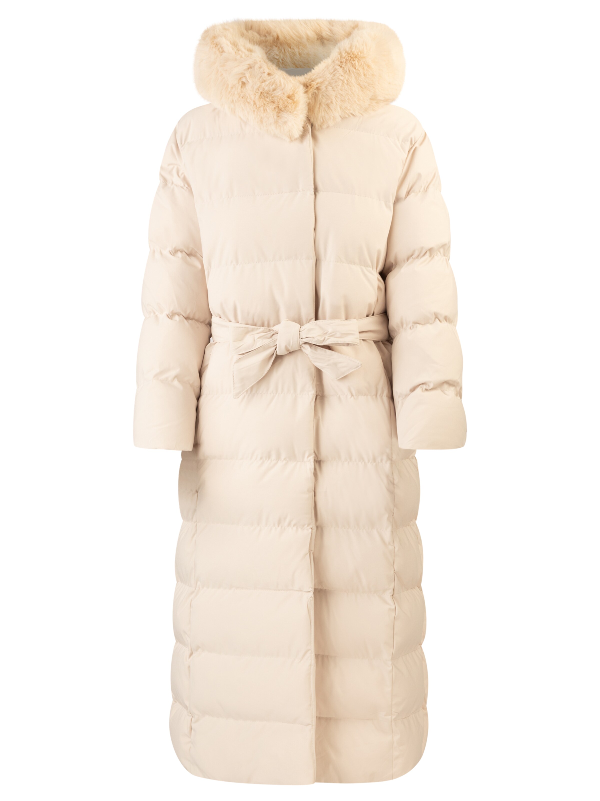 APART Winter Coat in Beige: front