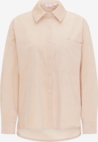 IZIA Blouse in Beige: front