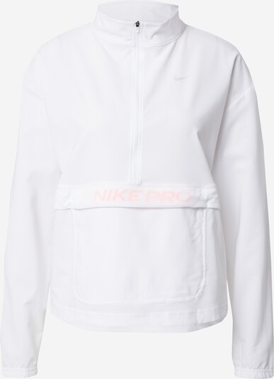 NIKE Sport sweatshirt i grå / ljusrosa / vit, Produktvy