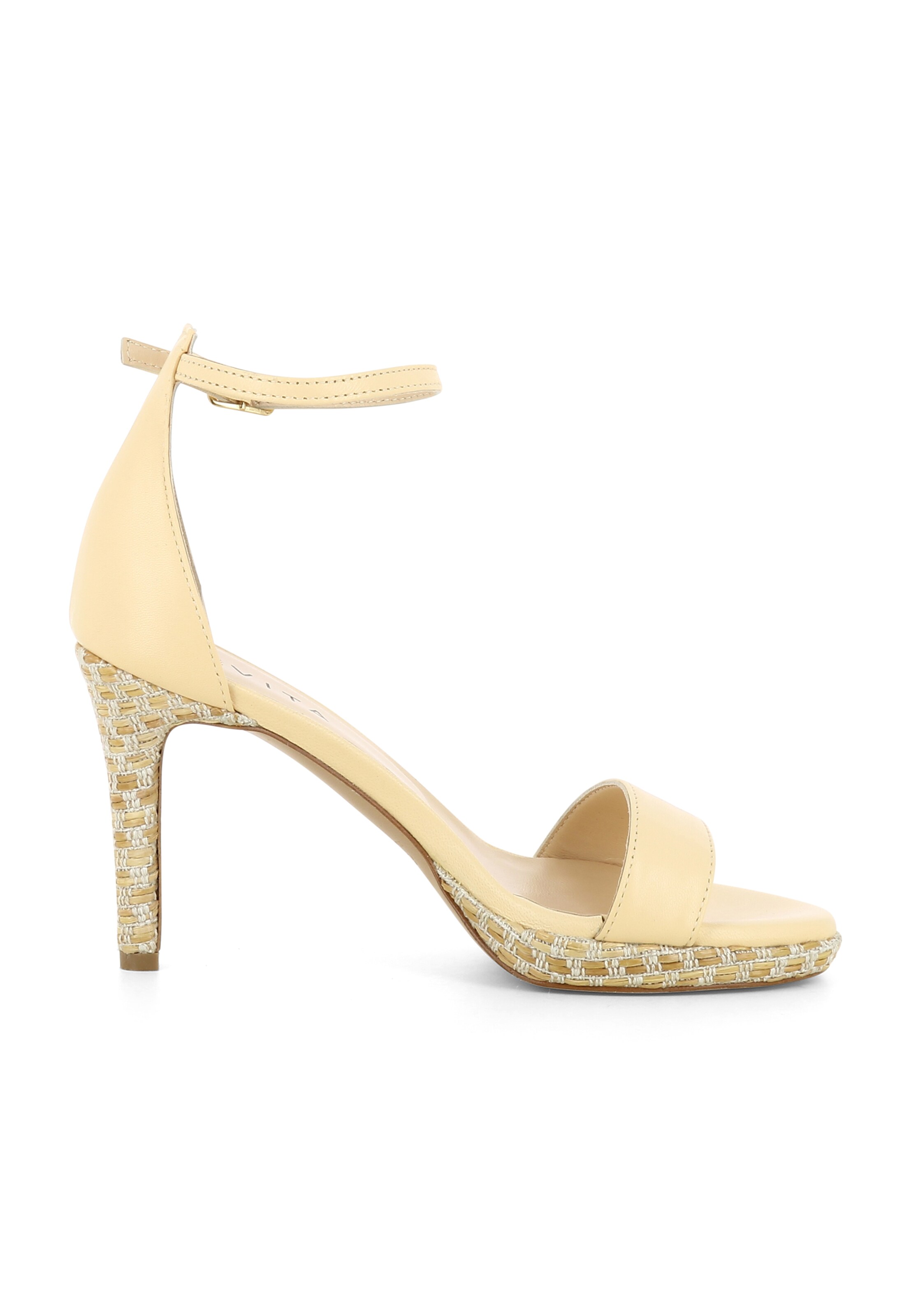 Sandales à lanières 'CANDIDA' EVITA en jaune