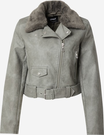 ONLY Демисезонная куртка 'ONLMacy' в Серый: спереди