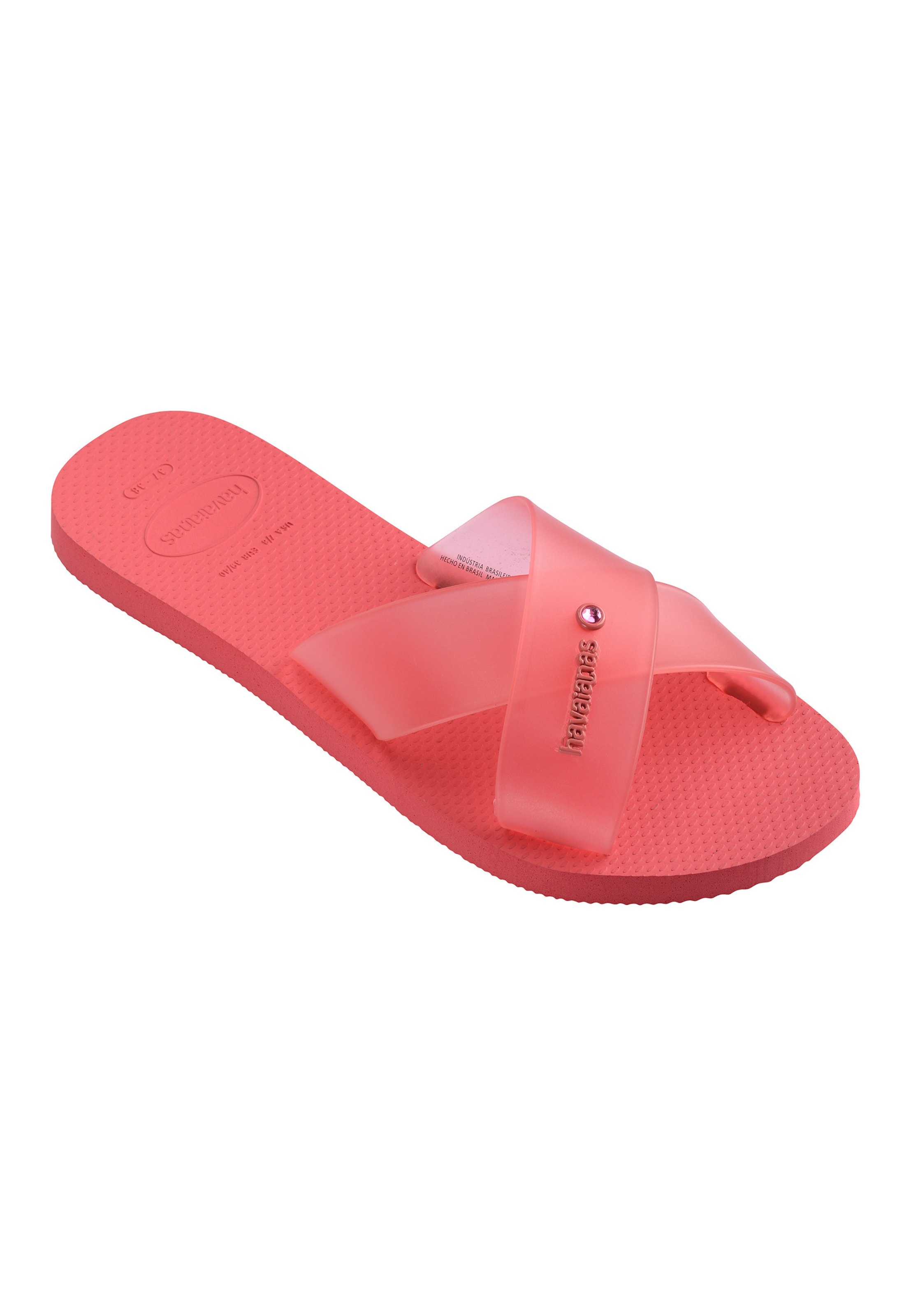 HAVAIANAS Mule 'Aqua Jelly' in Orange